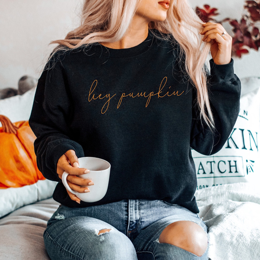 Fall Shirt for Women Thanksgiving Shirt, Hey Pumpkin Shirt, Thanksgiving.jpg