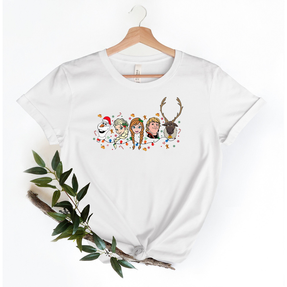 Frozen Christmas Tee, Olaf Christmas Shirt, Elsa Christmas S.jpg
