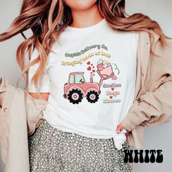 cupids delivery co shirt, groovy retro truck valentines day shirts for women, cute valentine tee, valentines gift, vinta