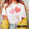 Heart-shaped Lollipops Retro Valentine T-shirt, Groovy Disco Ball Valentines Day Tee, Cute Hearts Valentines Shirt, Y2k Valentine Crewneck.jpg