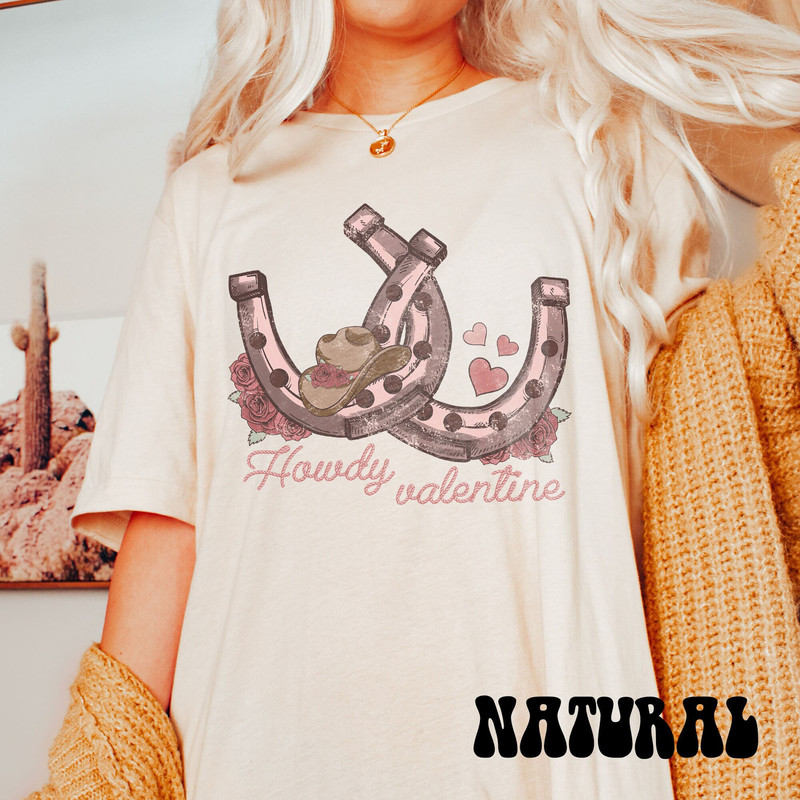 Howdy Valentine Shirt, Western Valentine's Day, Howdy Shirt Women, Western Valentines Day Gift, Retro Valentine Shirt, Funny Valentine.jpg