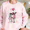 Holstein Cow Valentine Sweatshirt, Love Shirt, Valentines Day Shirt, Cow Lover Shirt, Western Valentine Sweatshirt, Valentine Animals Shirt.jpg