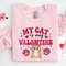 Personalized Valentine Cat Sweatshirt, Custom Cat Valentine Shirt, Cat Lover Shirt, Valentines Day Shirt, Cat Mom Shirt, Cat Mom Sweatshirt.jpg
