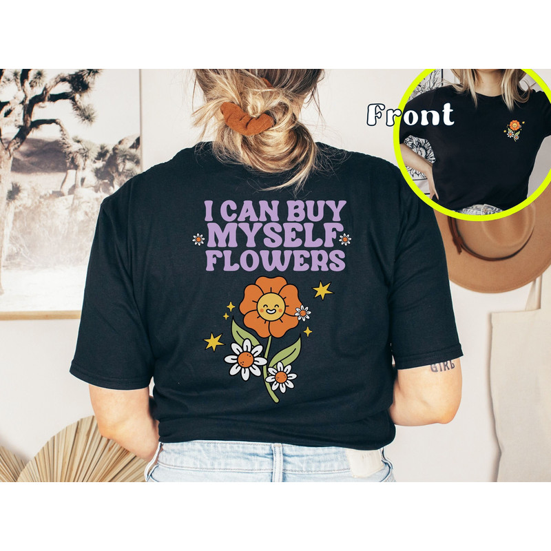 I Can Buy Myself Flowers, Flowers Lyrics, Miley Cyrus Merch, Mental Health.jpg