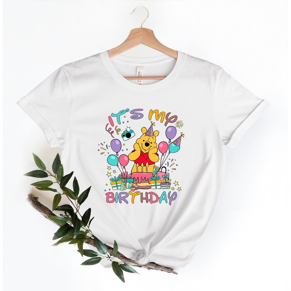 Its My Birthday T-shirt, Winnie the Pooh Shirt, Disney Bir.jpg
