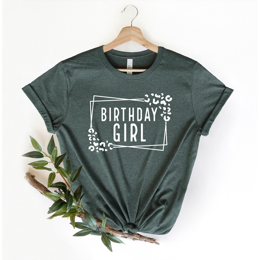 Leopard Birthday Girl Shirt, Birthday Animal Print Shirt.jpg