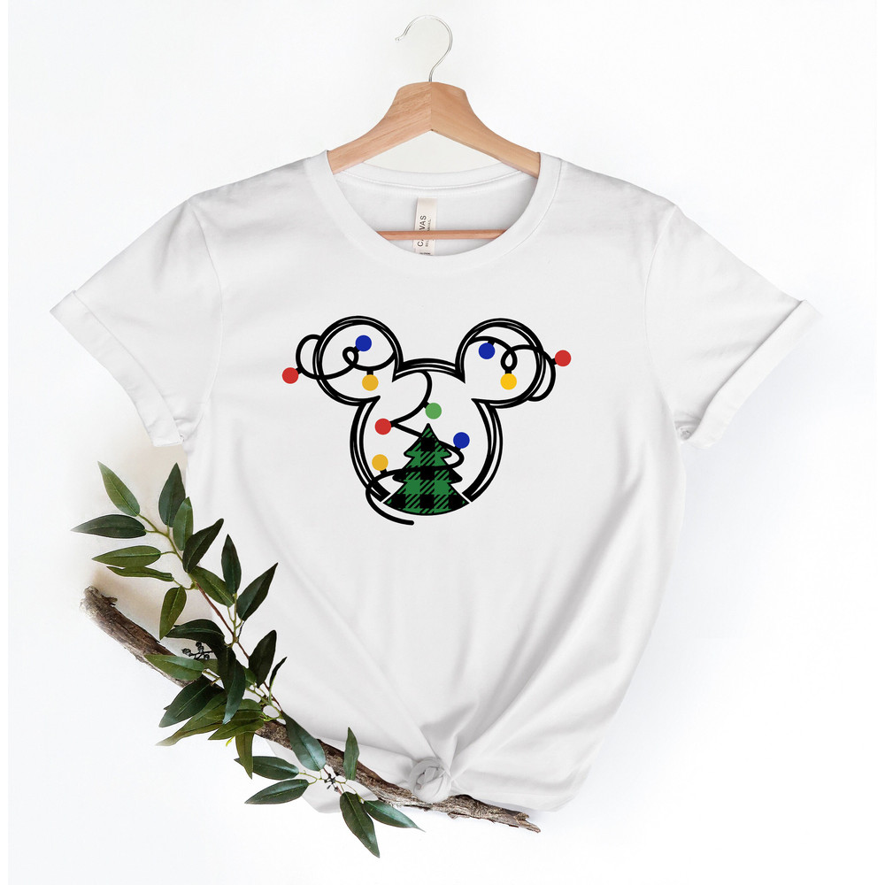 Mickey & Minnie Head Shirt, Cute Christmas Disney Couple Shi.jpg