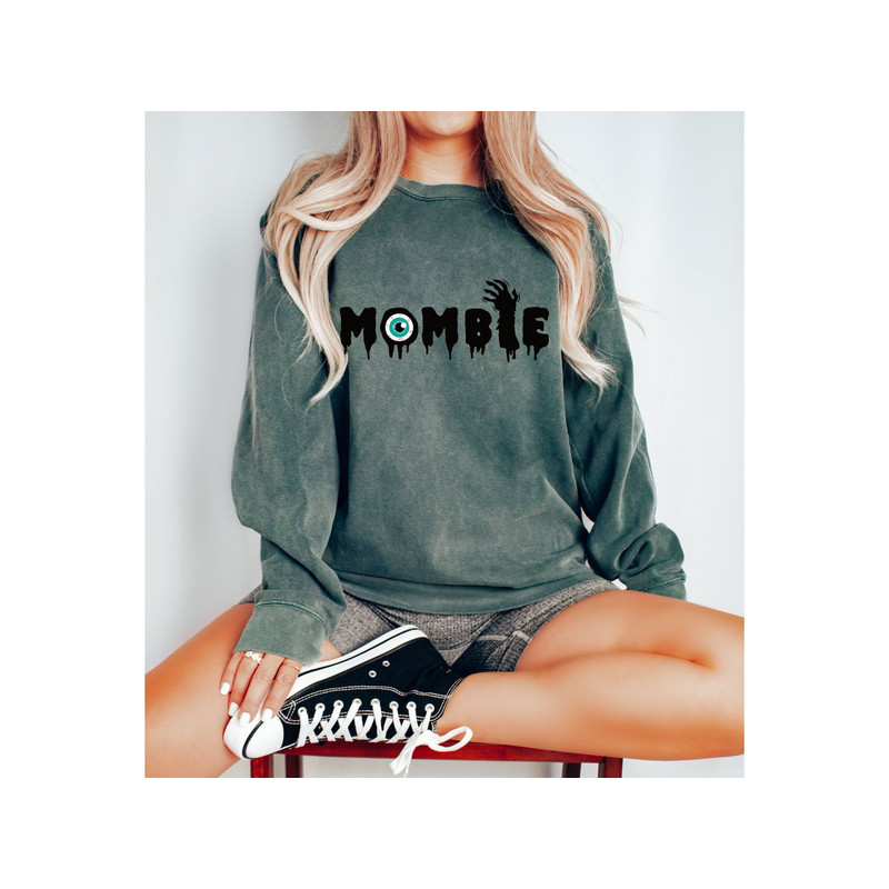 Momster Halloween Sweatshirt, Vintage Halloween, Fall Sweatshirt.jpg