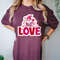 Comfort Colors® Heart Gnome Valentine's Day Shirt, With Love Cute Gnomies Valentine's Day Tee, Cute Hearts With Love Girlfriend Shirt Gift.jpg