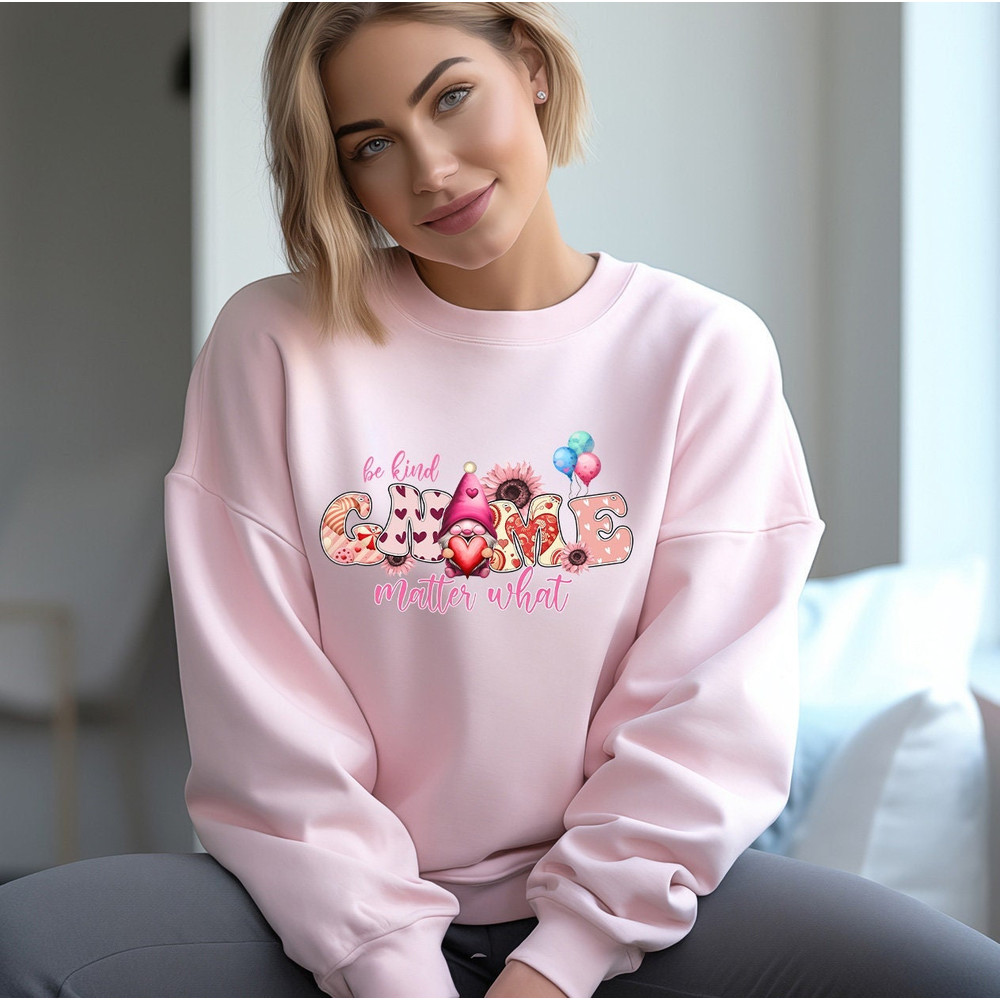 Gnome Sweatshirt, Happy Valentines Day Sweater, Cute Gnomes Sweatshirt, Valentine Sweater, Valentine Sweater, Valentine Gift, Cute gnome Tee.jpg