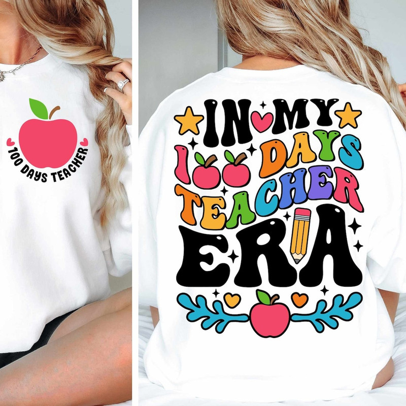 100 Day of School Shirt, In My 100 Day of School Era 100th Day Shirt, Teacher Shirt, 100th Day Shirt, 100 Days of School.jpg