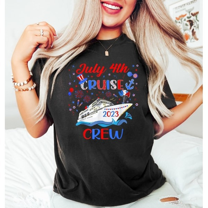 4th Of July Cruise 2023 Shirt, Gift For American, 4th of July Cruise T-Shirt, Funny 4th Of July Shirt, Patriotic Cruise.jpg