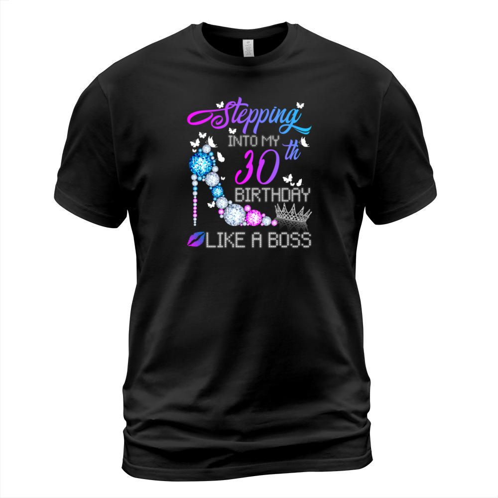 Birthday Girl shirt, Customisable Birthday Sublimation, Stepping Into My Birthday Boss Girl shirt, June Girl Birthday De.jpg