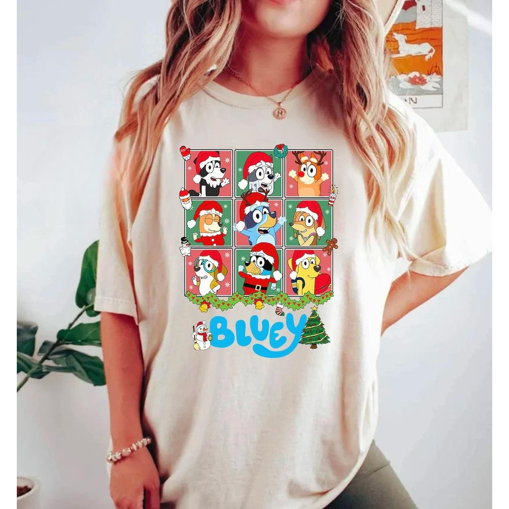 Bluey Christmas Shirt, Bluey Shirt, Bluey Christmas Family Shirt, Christmas Shirt.jpg