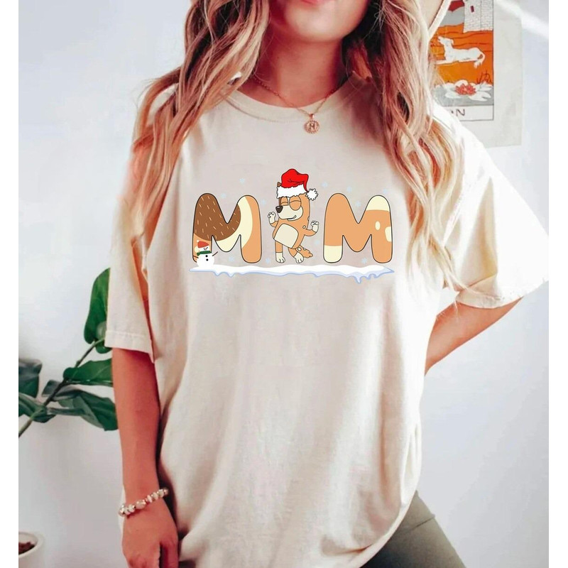 Bluey Mom Christmas Shirt, Bluey Christmast Shirt, Bluey Family Matching Shirts, Bluey Mom Christmas Shirt, Bluey Mom.jpg