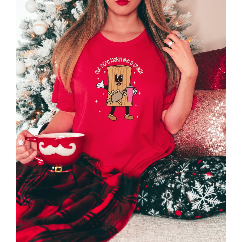 Boojee Out Here Lookin Like A Snack Shirt, Christmas Tamale Shirt, Funny Christmas Shirt, Christmas Shirt, Christmas.jpg