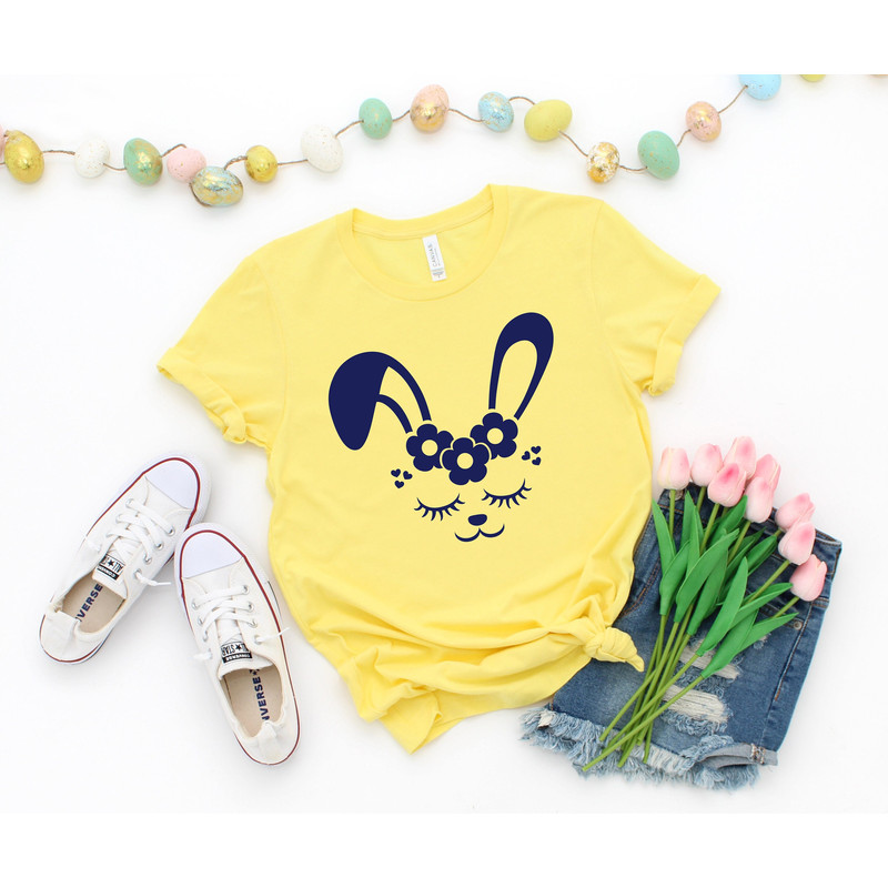 Bunny Face Shirt, Cute Bunny Face Shirt, Easter Shirt, Cute Easter Shirt, Easter Shirt for Kids, Easter Tshirt, Easter Bunny Shirt, Cute Tee.jpg