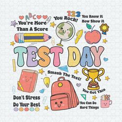 Teacher Test Day You Are More Than A Score SVG