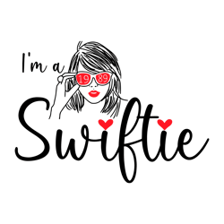 I'm A Swiftie 1989 Taylor Fan Svg File Instant Download, Svg For Swiftie