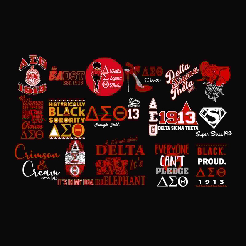 19 Files Delta Sigma Theta Sorority Bundle Svg, Sorority Svg, Sorority Monogram Svg.jpg