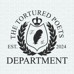 the tortured poets department 2024 album svg