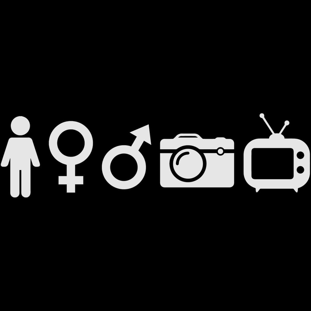 Person Woman Man Camera TV Trump Lover Photo SVG Files Cricut SVG.jpg