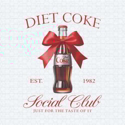 coquette diet coke social club est 1982 red bow png1