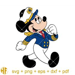 captain mickey mouse svg, family cruise svg, mouse cruise