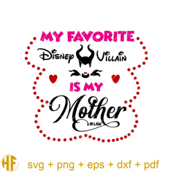evil queen my favorite disney villain is my mother svg.jpg