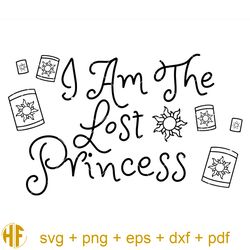 i am the lost princess svg, tangled svg, lost princess svg.jpg