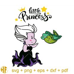 little princess ursula svg ursula chibi svg.jpg