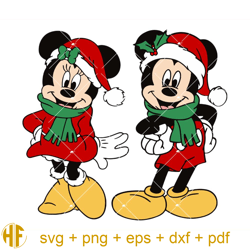 mickey and minnie mouse christmas svg, mouse disney svg.jpg