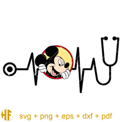 mickey mouse heartbeat svg, minnie mouse stethoscope svg.jpg