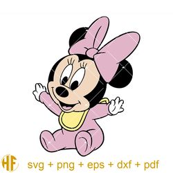 minnie happy with pink bow svg, cute minnie mouse svg.jpg