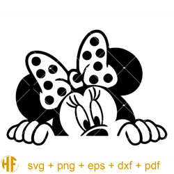 minnie peeping svg, minnie peekaboo svg, minnie mouse svg.jpg