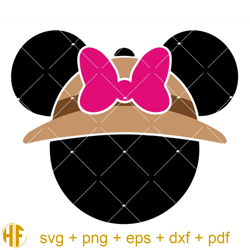 minnie safari svg, minnie mouse discover svg, safari svg.jpg