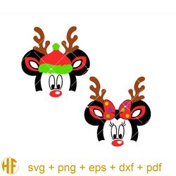 mouse ears reindeers bundle svg, cute mouse ears svg.jpg
