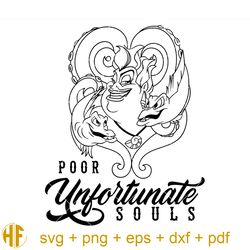 poor unfortunate souls svg, ursula villain svg, ursula.jpg