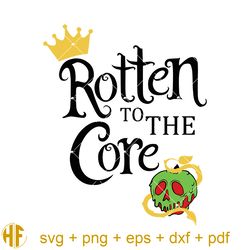 rotten to the core svg, mouse kingdom trip svg, evil queen.jpg