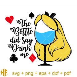 the bottle did say drink me svg, disney wine glass svg.jpg