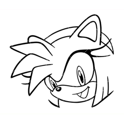 amy rose face svg, amy rose the hedgehog svg, sonic svg