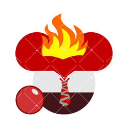 anger inside out svg, disney cartoon svg, mouse ears svg