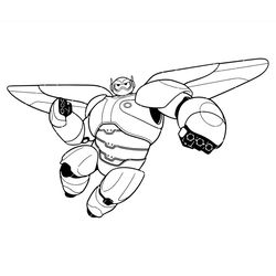 baymax big hero svg, big hero squad svg, baymax disneyland
