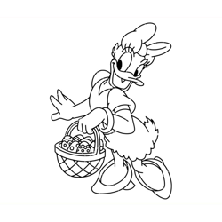 daisy duck easter svg, daisy easter svg, daisy duck svg