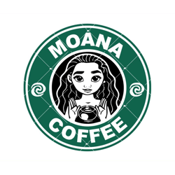disney moana coffee svg, disney moana svg, moana princess