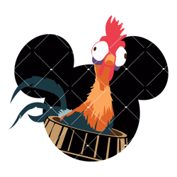 hei hei rooster svg, moana svg, mouse ears svg, cartoon svg