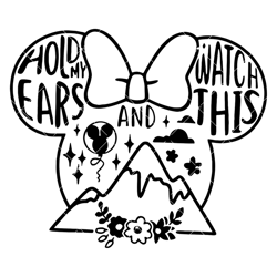 hold my ears and watch this svg, minnie princess svg
