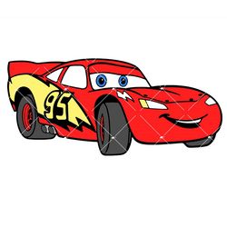 lightning mcqueen cars svg