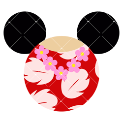 lilo mouse head svg, lilo and stitch character svg