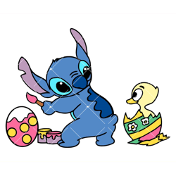 lilo stitch easter svg, stitch easter svg, cute stitch svg